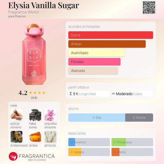 Elysia Vanilla Sugar 3ml y 8ml | Perfume en Decant | POCION - POCION | Perfumes en decants | Paraguay