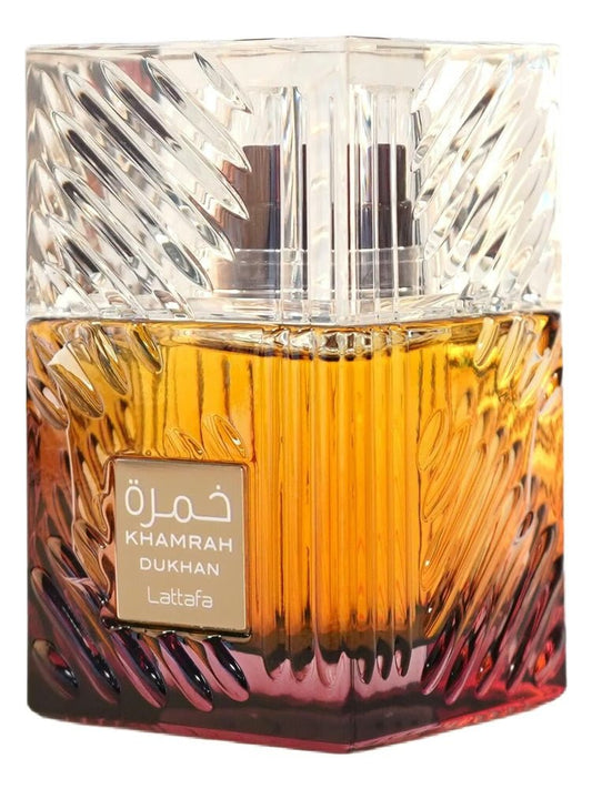 Khamrah Dukhan Lattafa | Perfume en Decant - POCION | Perfumes en decants | Paraguay
